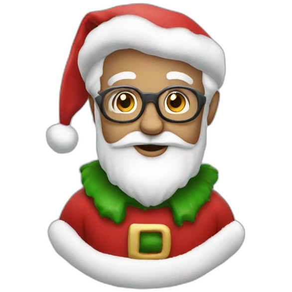 Papa noel emoji