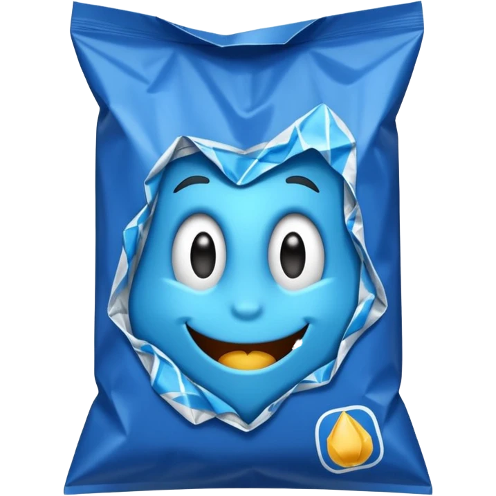 takiss  blue chips bag
 emoji