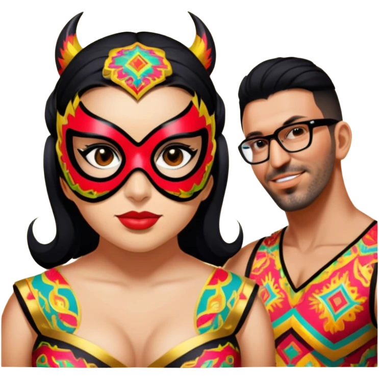 Luchador emoji
