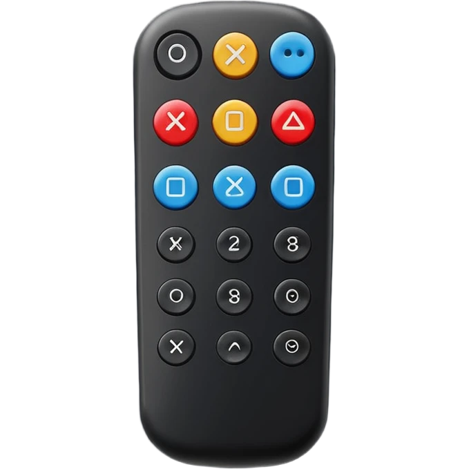 control remoto emoji