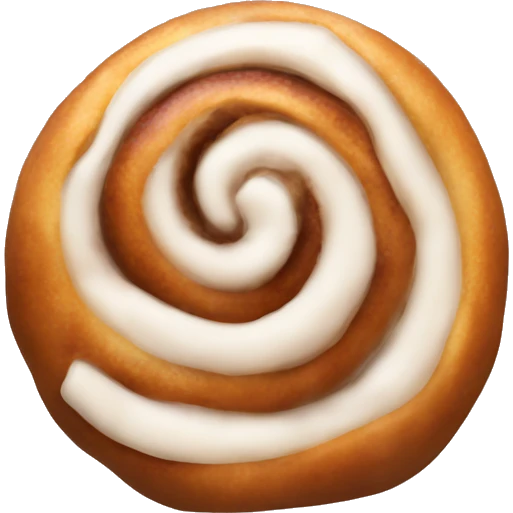 Cinnamon roll emoji