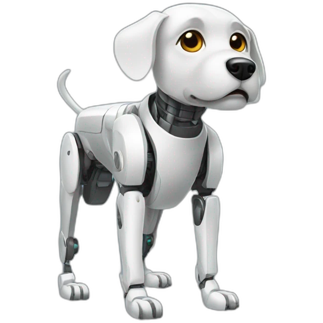 dog robot emoji