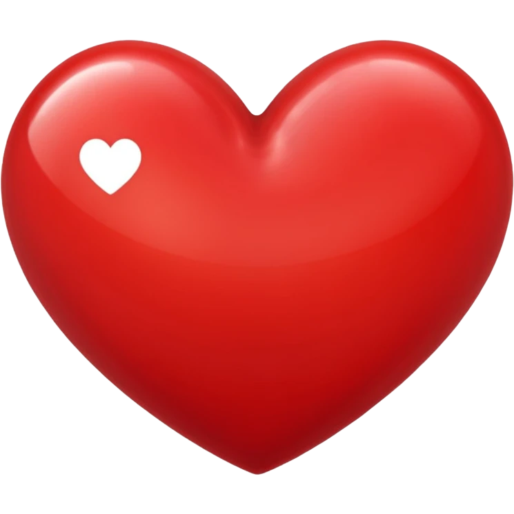 red heart emoji