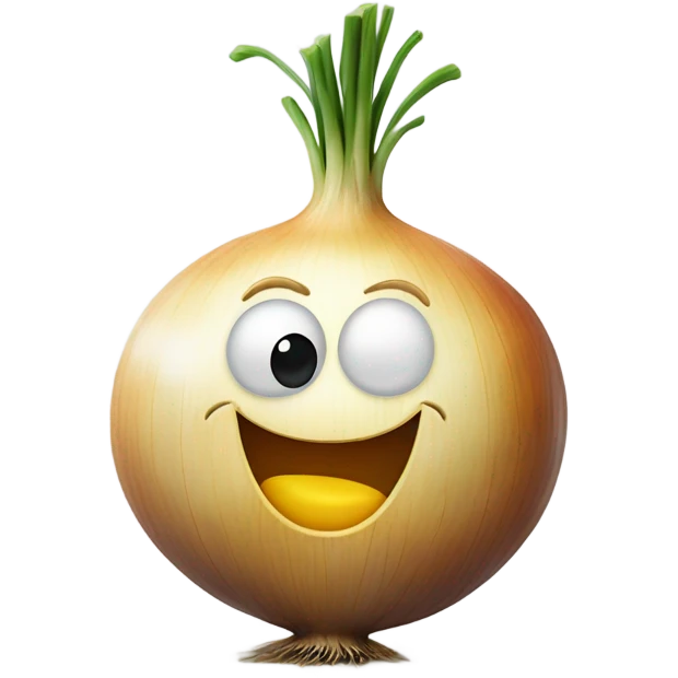 happy onion emoji