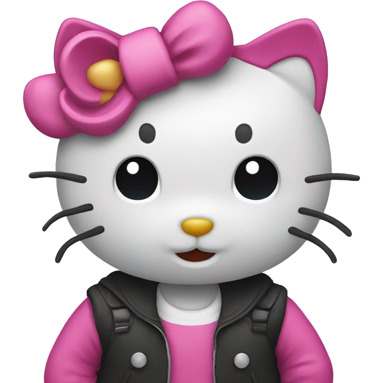 Hello kitty emoji