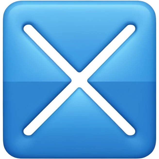 blue square  emoji