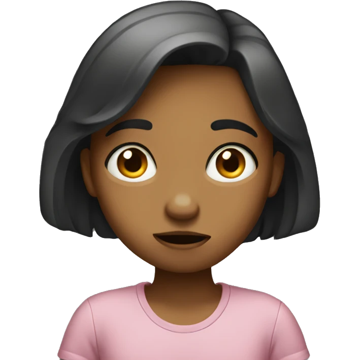 confused girl  emoji