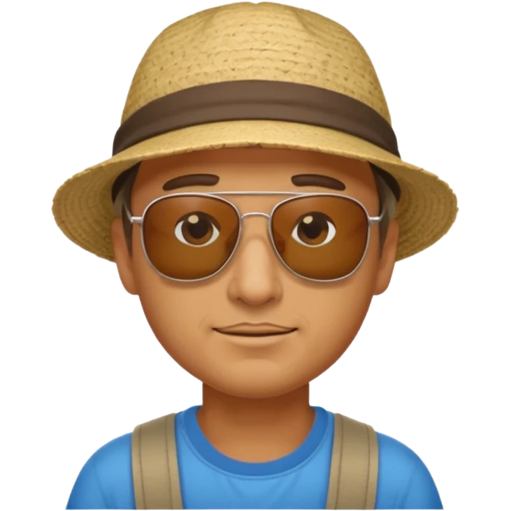 camper man emoji