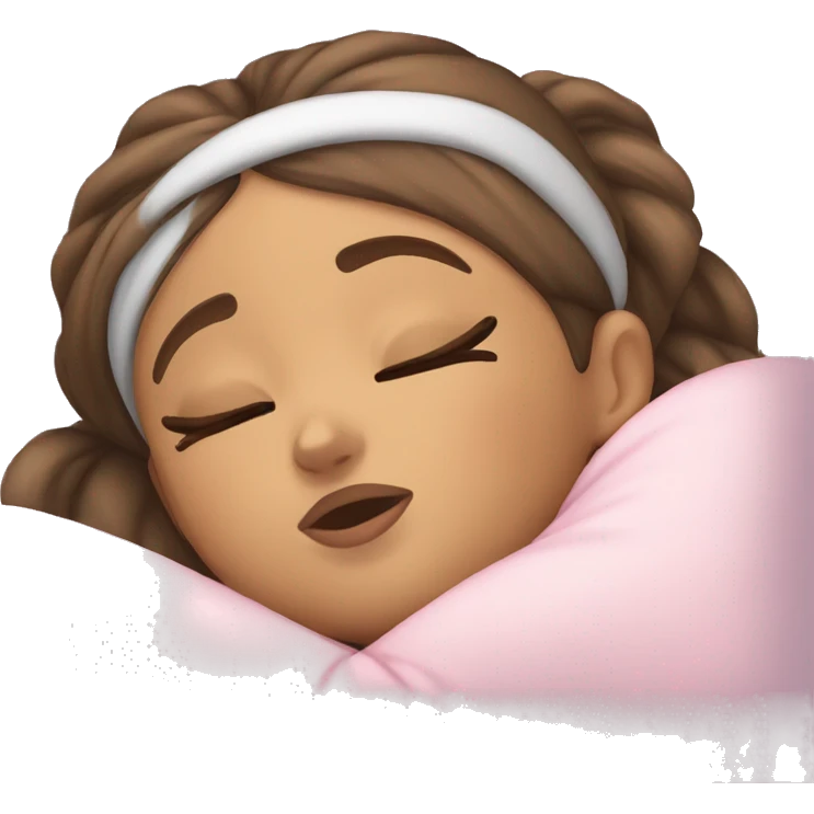 Ariana Grande sleeping emoji