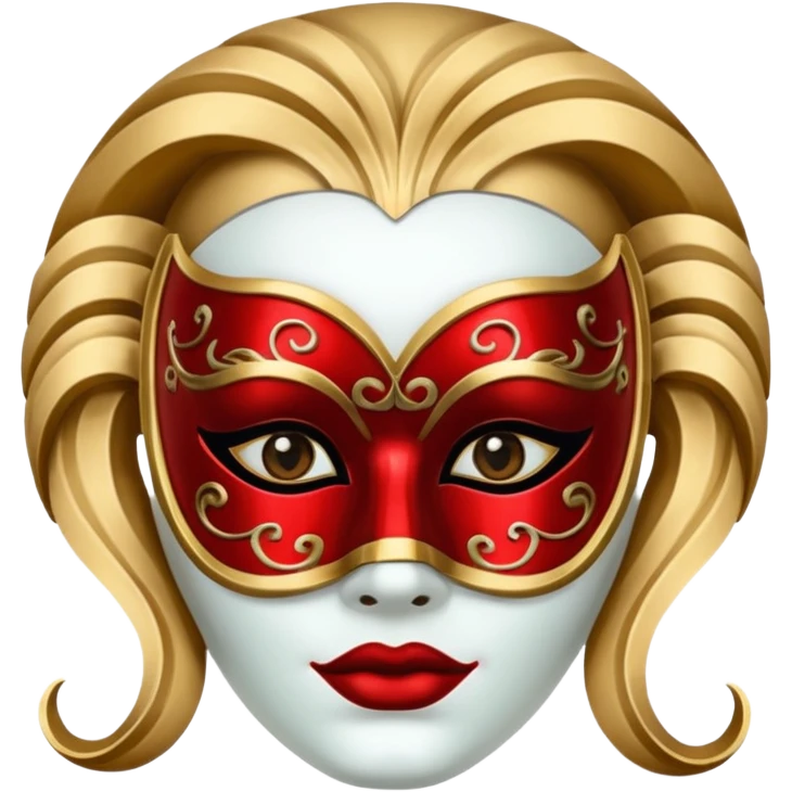 masked person venice bauta woman emoji
