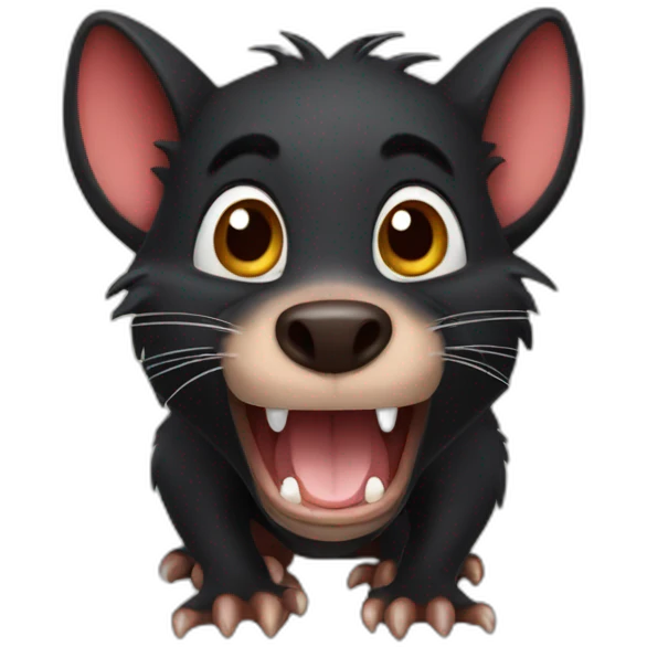Tasmanian devil emoji