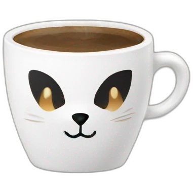 black fox coffee emoji