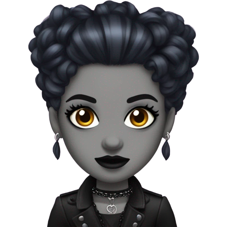 Diva goth emoji emoji