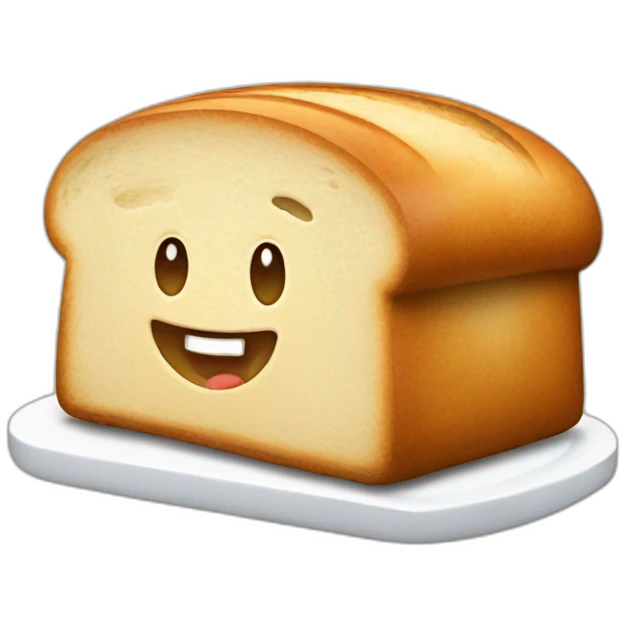 Bread with nutela toaster emoji