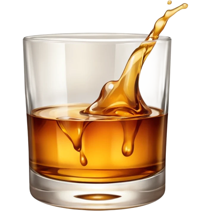 glass of whiskey emoji