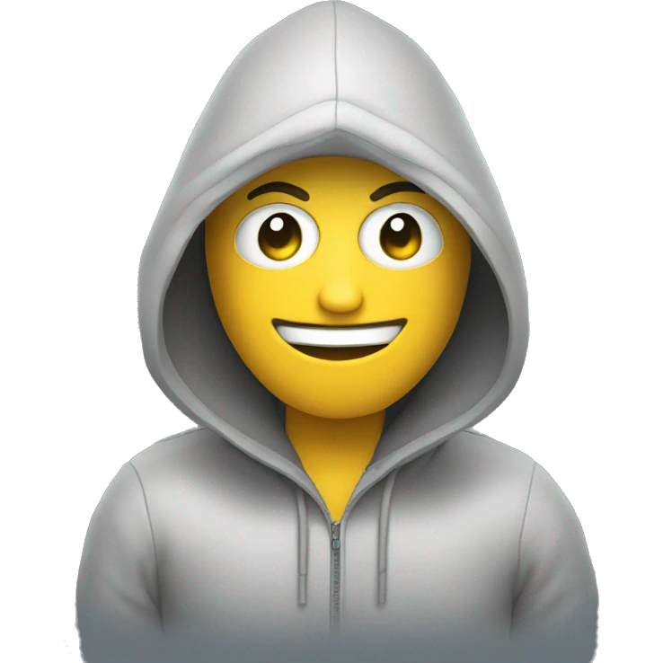 hacker using computer emoji