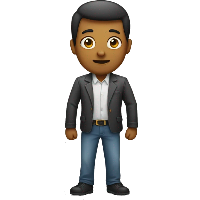 standing and talking emoji