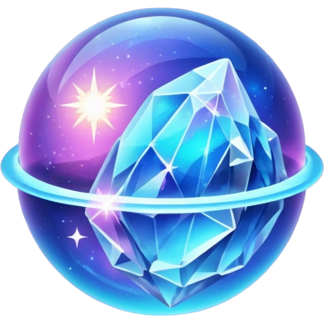 Crystal Planet emoji