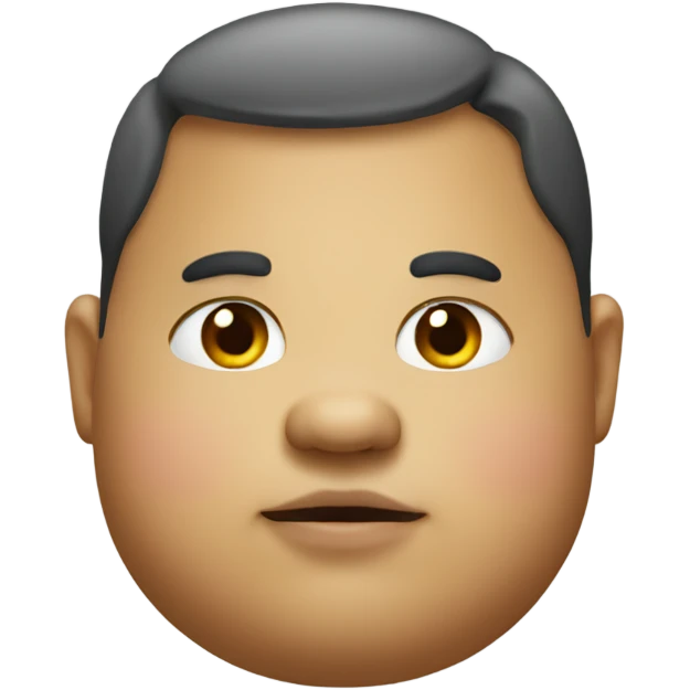 Fat little person emoji