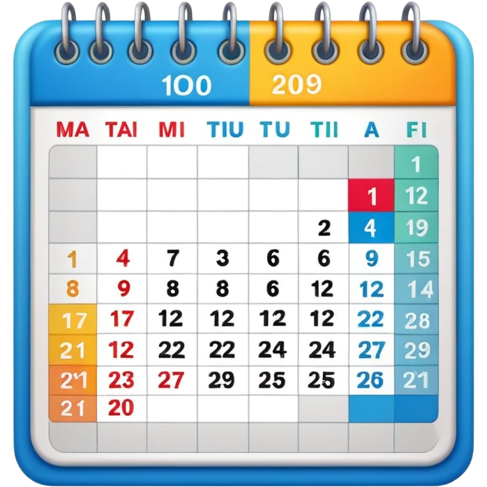 calendar emoji