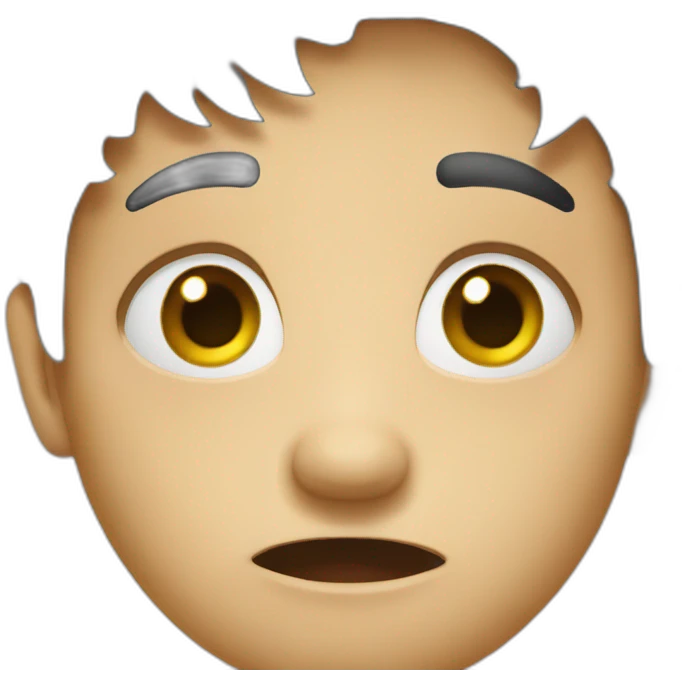 anxious emoji