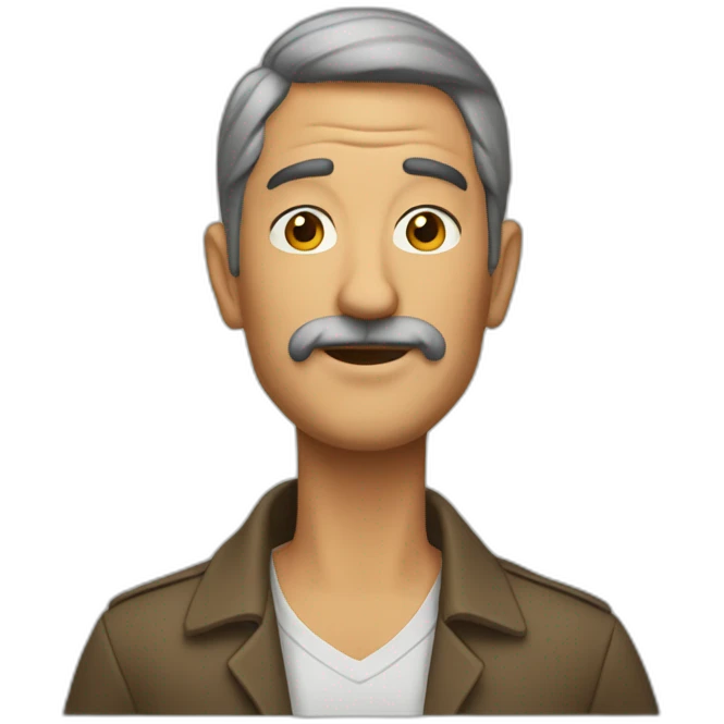 Señor enojado  emoji