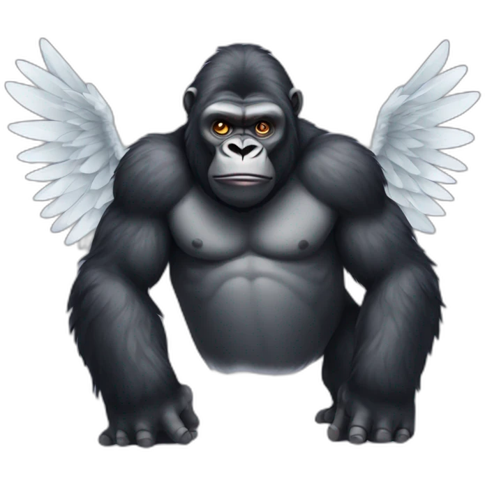gorilla with wings emoji