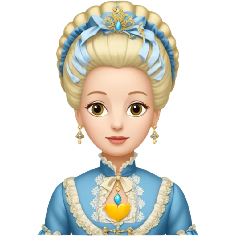 Marie Antoinette emoji