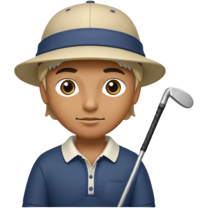 Golf gangster emoji