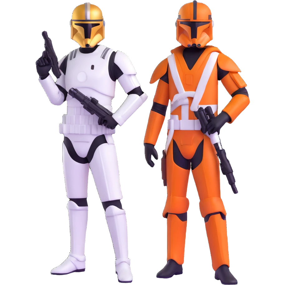 Neger and Ryan Gosling in Star Wars costumes standing together emoji