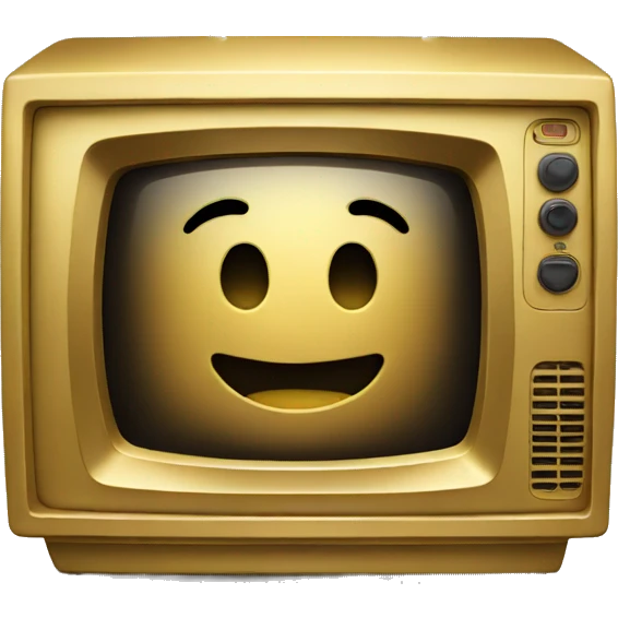 Gold tv emoji