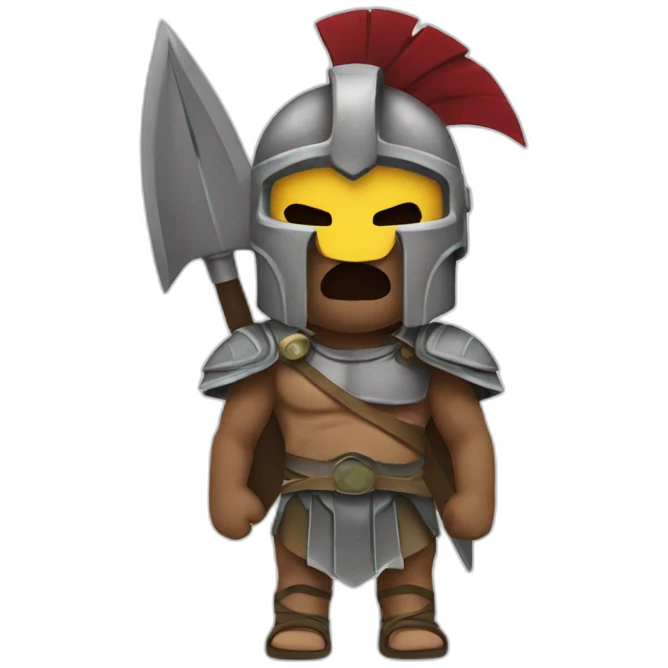Spartan warrior emoji