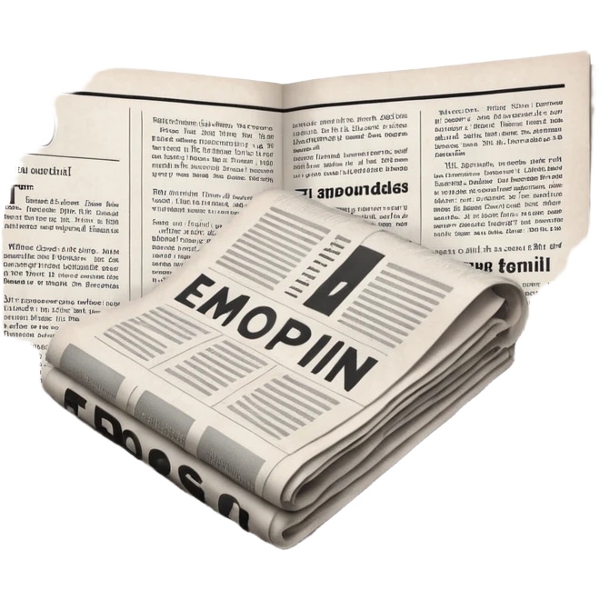 News paper  emoji