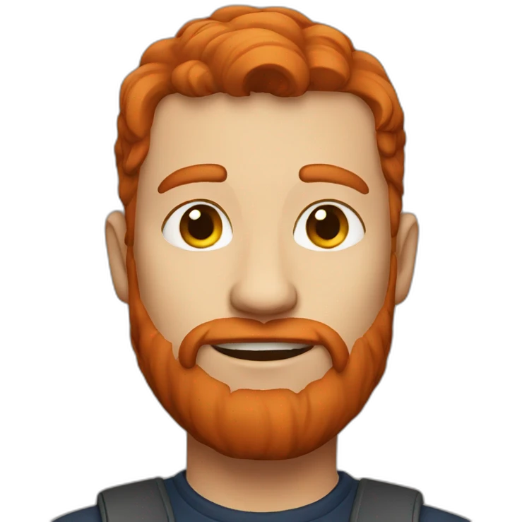 a redhair guy emoji