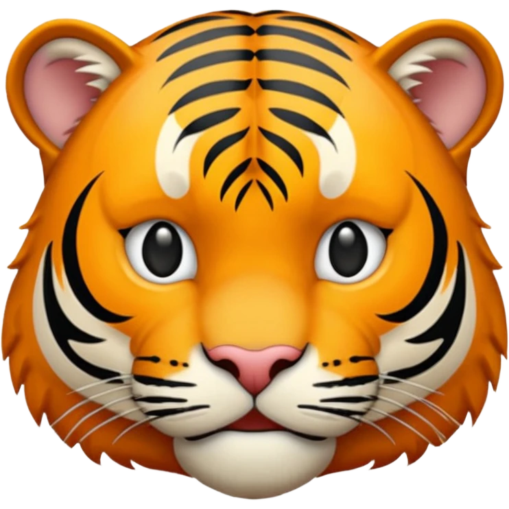 Emoji de um tigre em pe para a esquerda (tigre sem cor nenhuma todo preto) emoji