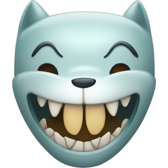 sharp teeth emoji