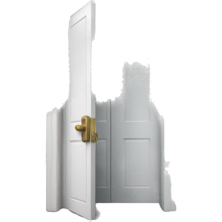 Opened door emoji