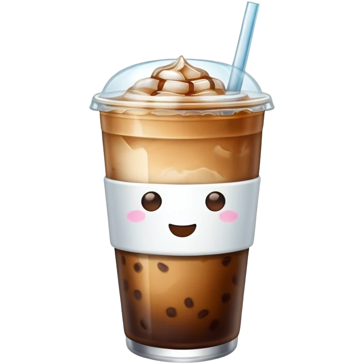 İced coffee emoji