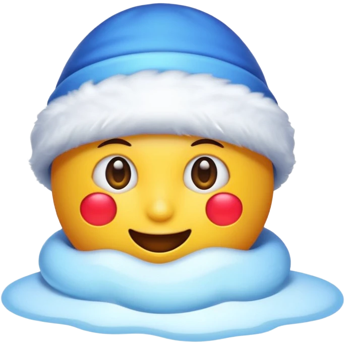 Emoji clean hiver emoji