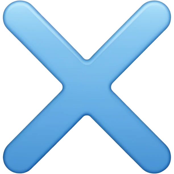  de verificación azul emoji