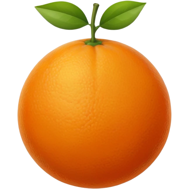 orange fruit emoji