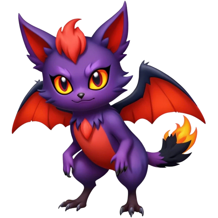 Noibat-Litten full body emoji