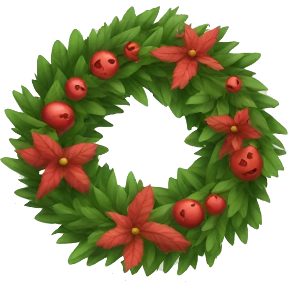Wreath  emoji
