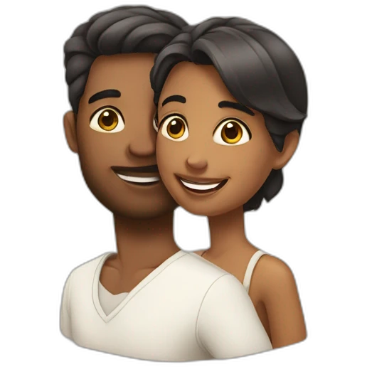 Gêne amoureux emoji