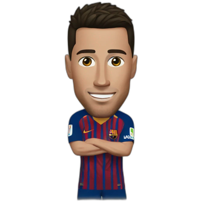 ronaldo tape messi emoji