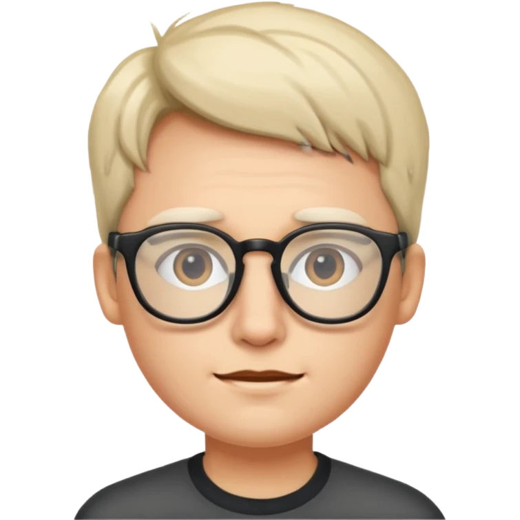 a person with glasses emoji