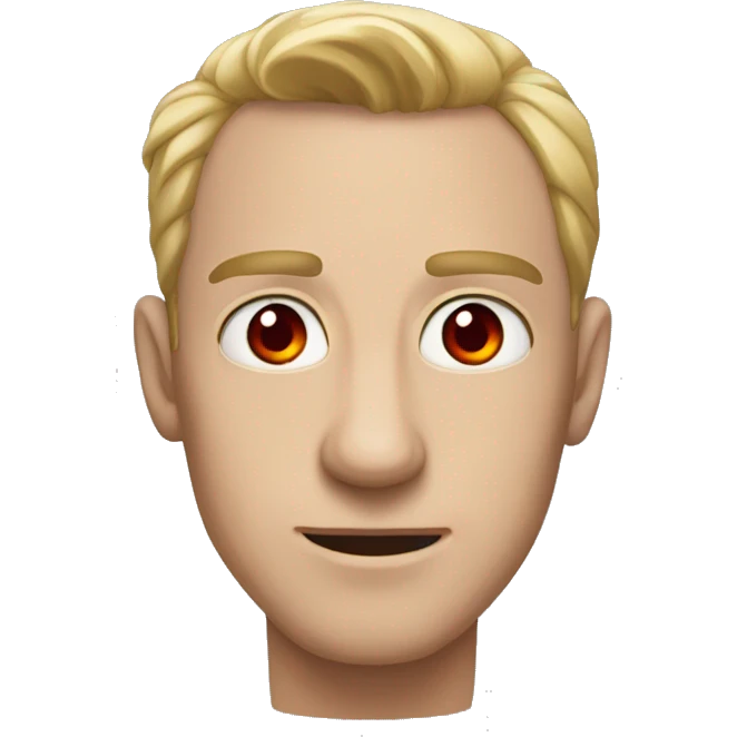 super homelnader from "the boys" series with red eyes  emoji