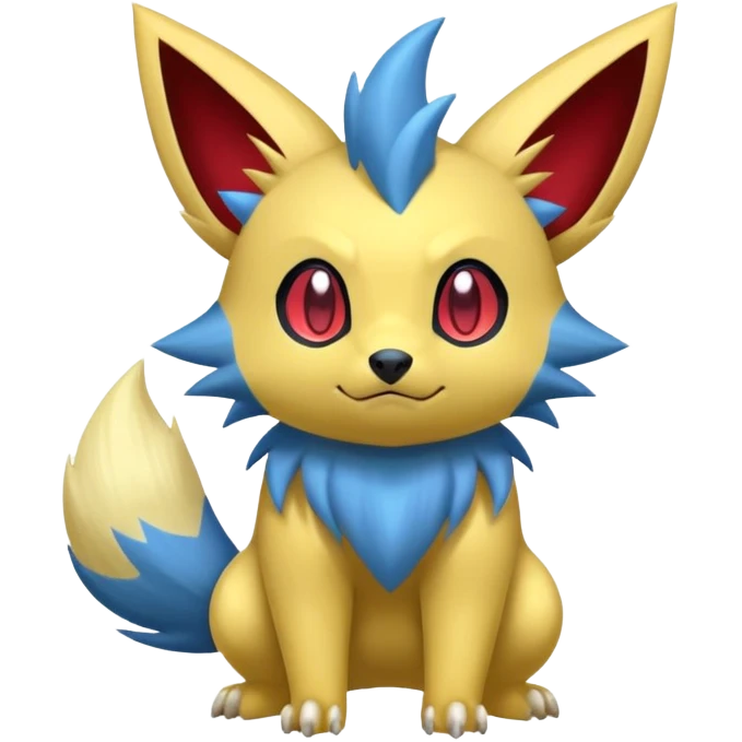 Manectric-Zorua-Yamper-Fakémon-hybrid-creature (full body)  emoji
