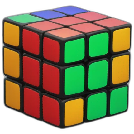 Rubiks cube emoji