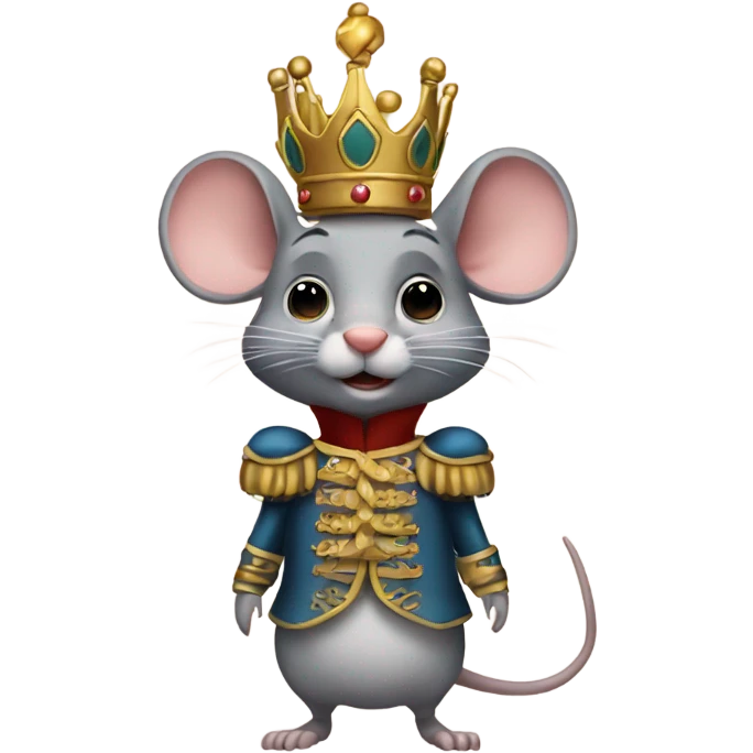 Mouse king from nutcracker emoji